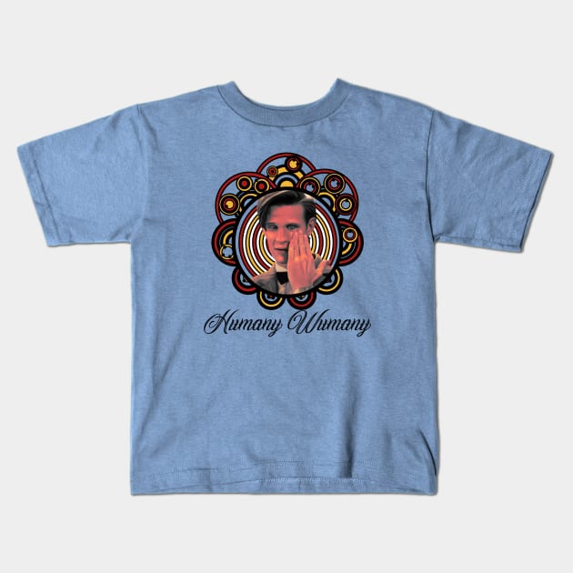 Humany Wumany Kids T-Shirt by jephwho